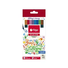 FILGO - Marcadores punta pincel brush 035 tradicional