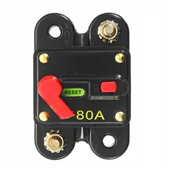 SOLIOT - Disyuntor Breaker Dc 80a 12/24v Solar