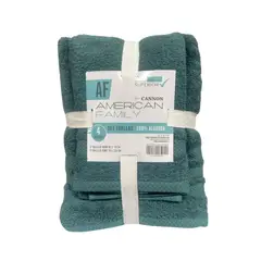 CANNON - Set De Toalla Baño + Mano 4 Piezas De 400g Af By ESMERALDA