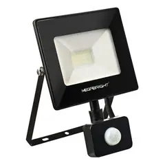 MEGABRIGHT - Foco Led 20w Con Sensor Luz Fria 6000k Ds43