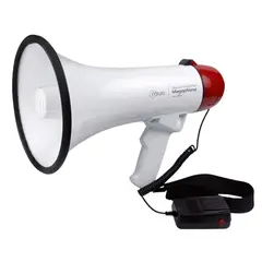 GENERICO - Megáfono 25w Sirena Graba Voz Recargable 500m