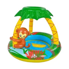 BEBESIT - Piscina Infantil Inflable Selva Parasol Be Splash By