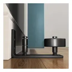 ATURE - Guía Suelo 8 En 1 Tope Para Puerta Corrediza Corredera Acero