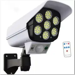 GENERICO - Camara foco de led solar con sensor de movimiento