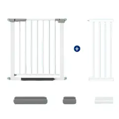 EVEREEN - Reja Seguridad Escalera Puerta Para Bebe Mascotas 104-111cm