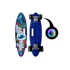 GENERICO - Skate Penny Cruiser Patineta Full Colores Ruedas Led diseño