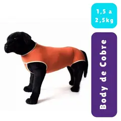 KIMBAPETS - Body de Cobre para Perros y Gatos (Unisex) - Talla 0