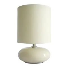 TEMPORA - Lámpara de sobremesa cerámica beige
