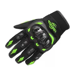 GENERICO - Guantes Para Moto Impermeables Verde Talla L