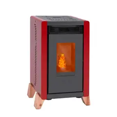 AMESTI - Estufa a pellet Bambu 6000 roja