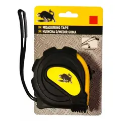 GENERICO - Huincha de medir toro negro 5mts x 25mm