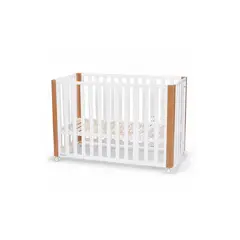 KINDERKRAFT - Cuna de Madera 4 en 1 KOYA Wood Blanco