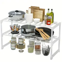 MIABU - Organizador mueble cocina lavaplatos baño ajustable