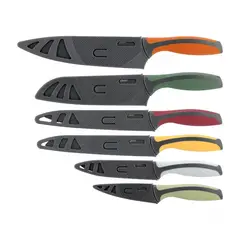 OSTER - Set Cuchillos con Funda Colores 6 Pcs Ronnan