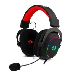 REDRAGON - Audífonos Gamer - Zeus X - RGB - 3.5 mm./USB 2.0 - Black