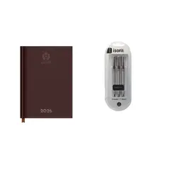 ASCOTT - Agenda Presidente Clasic Dia X Pag Cafe Año 202X c Lapicera