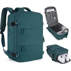 GENERICO - Mochila de Viaje Multifuncional 40L - Apta para Avion Antirrobo