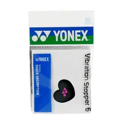 YONEX - Antivibrador Stopper 6 Corazon Negro