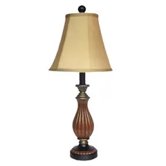 TEMPORA - Lámpara de sobremesa clásica cobre envejecido