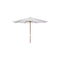 GENERICO - Quitasol Madera 4m Poliéster Ng Home