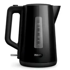 PHILIPS - Hervidor 1.7LT Kettle HD9318 Base 360° Black Edition - Negro