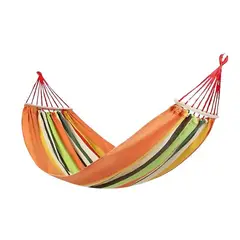 CRUSEC - Hamaca Doble 260 x 150 cm Resistente Cómoda - Naranja