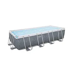BESTWAY - Piscina Rectangular C/Filtro Gris 5.49MX2.74MX1.22M