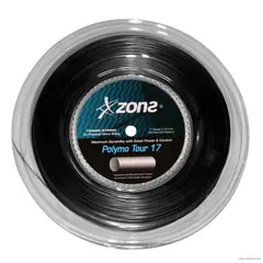 ZONS - Rollo Cuerda Tenis Polymo Tour 1.23 / 17 Negro