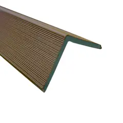 QRUBBER - Perfil para Wall Panel WPC Café 2,4mts x 5,5cm