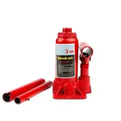 GENERICO - Gata Hidráulico Tipo Botella De 3 Toneladas Vehiculos Auto