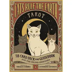 GENERICO - Mazo De Tarot Gatos Cats Rule The Earth 78 Cartas