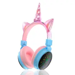 GENERICO - Audifonos Inalámbricos Bluetooth Unicornio Para Niños