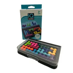 GENERICO - IQ Games Fit Puzzle Encaje 120 Desafíos