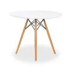HABITA2 CHILE - Mesa de comedor Eames 100 cm - Blanca
