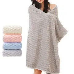EVERSO - Pack 6 Toalla De Baño Terciopelo Coral Alta Calidad Secado Rápido