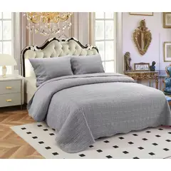 GENERICO - Cubrecama Quilt De Verano Cobertor Plaza Y Media +1 Funda