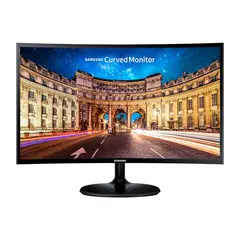 SAMSUNG - Monitor Curvo 24in 1920x1080 Gamer LC24F390FHLXZS - Lifemax