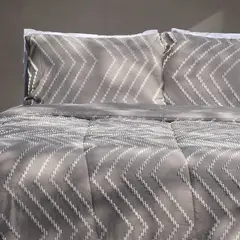 HEBRA - Plumón Jacquard 2P Zigzag G