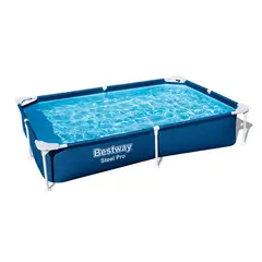 BESTWAY - Piscina estructural rectangular 221x150x43cm