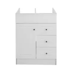DOMSA - Mueble Vanitorio B60PHN BLANCO SIN CUBIERTA 58x80x45cm