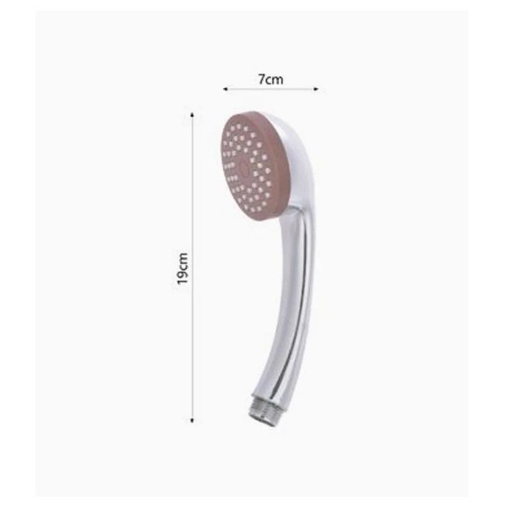 Cabeza de Ducha Material ABS Color Plateado