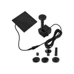 IMPORTCLICK - Bomba Agua Fuente Piscina Panel Energía Solar Sumergible 1.4W