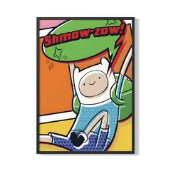 CREANGO - CUADRO POSTER HORA DE AVENTURA FINN 33X43