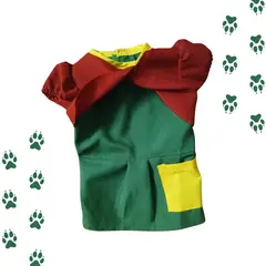 GENERICO - Disfraz De Chilindrina Para Mascotas Talla L