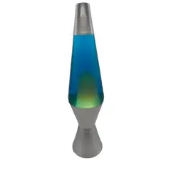 VOX - LAMPARA DE LAVA BLANCO AZUL 1802BA