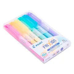 PILOT - Set 6 Destacadores Frixion Light Soft Color