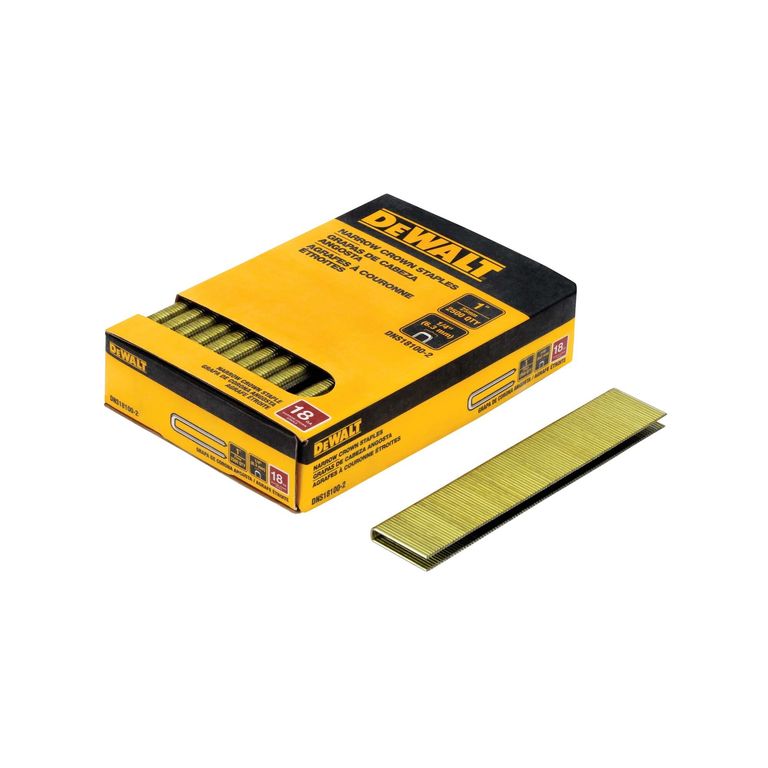 Caja de 2500 grapas cabeza angosta 1x1/4" DNS18100-2