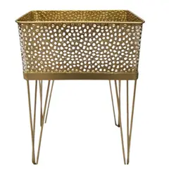 GENERICO - Porta Macetero Pedestal Maceta Plantas 30x20x45cm