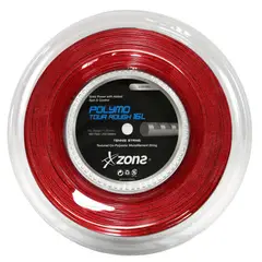 ZONS - Rollo Cuerda Tenis Polymo Tour Rough 1.25 / 16L Rojo