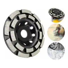 KUANGYE - Disco Copa Diamantada 7 - 180mm Doble Segmento